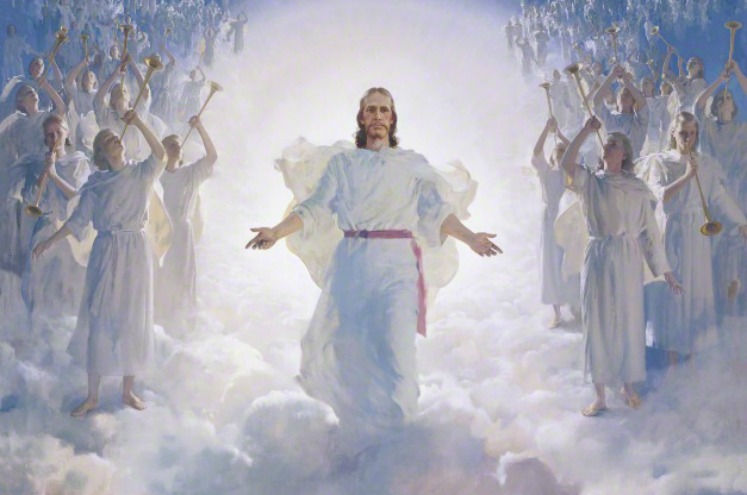 зображення Христа з ангелами